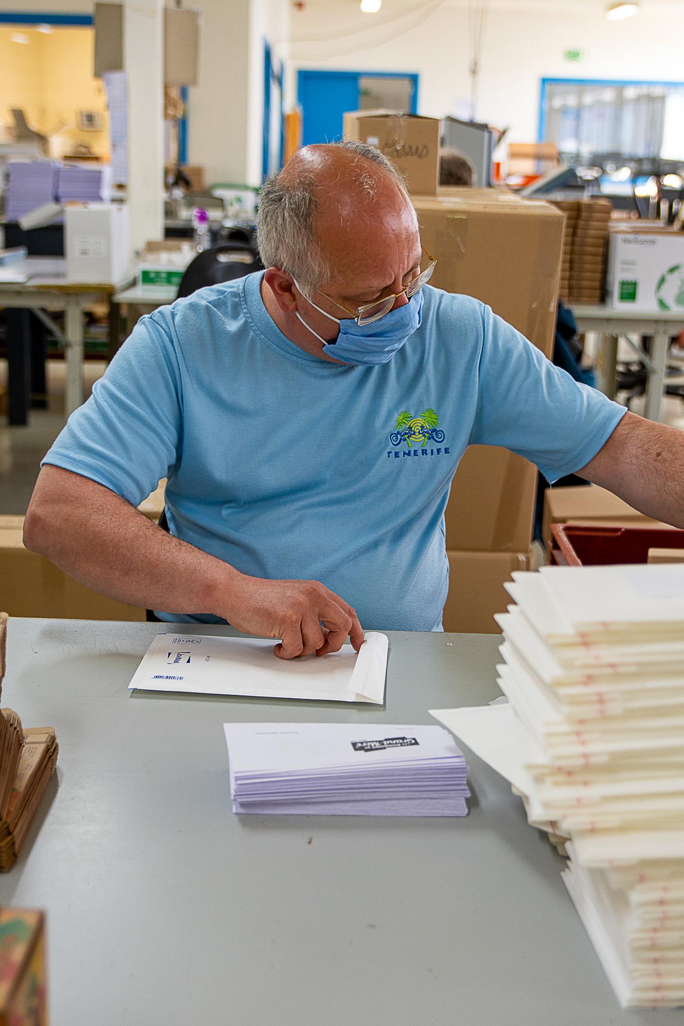 Mise sous enveloppe